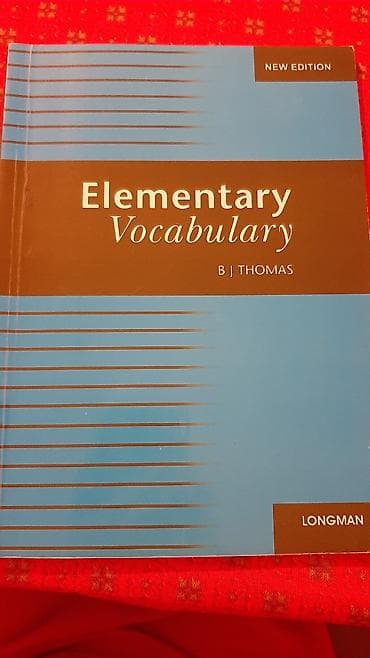 Məhsul: Elementary Vocabulary – New Edition Müəllif: B. J. Thomas