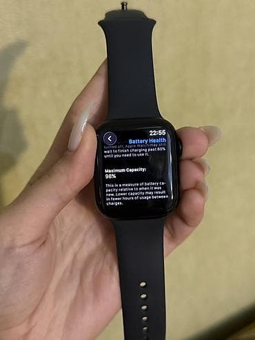 reqemsal: Smart saat, Apple, Suya davamlı, rəng - Qara — 2