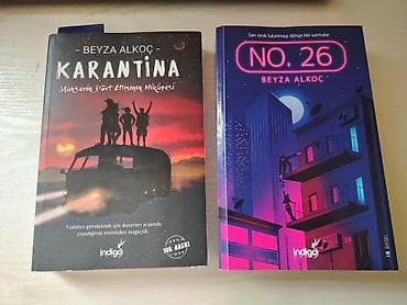 Художественная литература: Beyza Alkoç-un “Karantina” və “No.26” kitabları satılır. Kitablar — 1