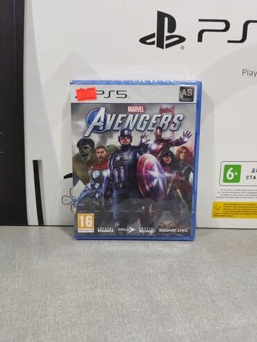 pubg mobile aksesuar: Playstation 5 üçün marvel avengers oyun diski. Tam yeni, original — 1