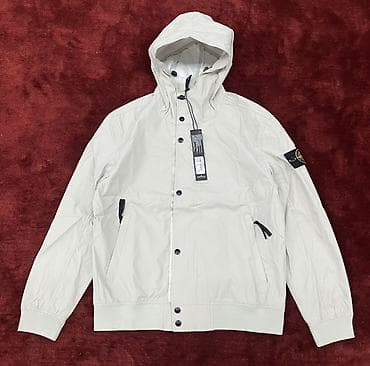 kurtka modelləri: Stone Island kapüşonlu kişi gödəkçəsi Стон Айленд - Model: Stone — 1