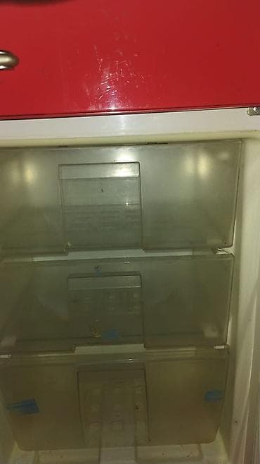 ucuz sobalar: İşlənmiş 2 qapılı Schaub Lorenz Soyuducu Satılır, rəng - Qırmızı — 3