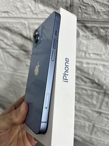 iphone 14 dubay: IPhone 14, 128 GB, Mavi, Face ID, Simsiz şarj, Sənədlərlə — 3