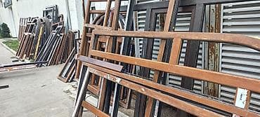 İşlenmi̇ş plasti̇k pəncərələr. 
120x160=100 man