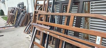 оконные рамы бу: İşlenmi̇ş plasti̇k pəncərələr. 
120x160=100 man — 1