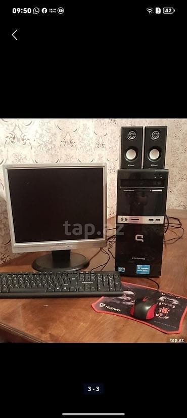 asus tuf dash: Masaüstü kompüter dəsti – Compaq sistem bloku ilə Komplekt: - Compaq — 2