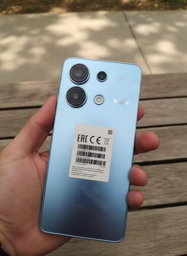 redmi 5g: Redmi Note 13, 256 GB, rəng - Mavi, Barmaq izi, İki sim kartlı, Face ID — 1