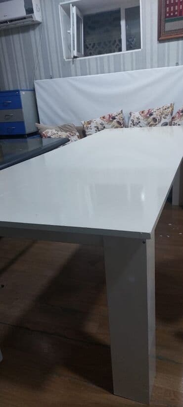 стол для конференций: Konfrans masası kurs ofislər üçün təmiz səliqəli ətrafına 10 nəfər — 2