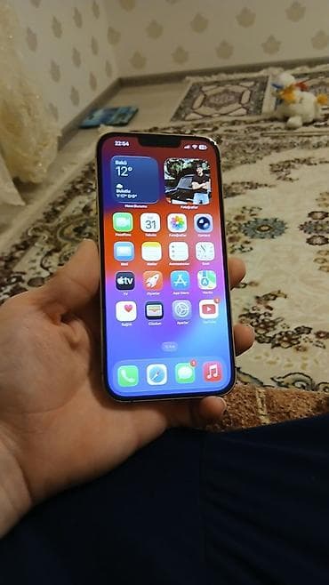 pubg mobile buz diyari 4: IPhone 13 Pro Max, Qızılı, Simsiz şarj — 8