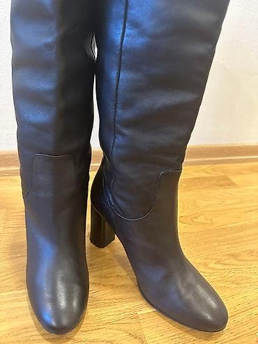 Women's Sneakers and athletic shoes: Çəkmə, Derimod, Ölçü: 40, rəng - Qara, İşlənmiş — 5