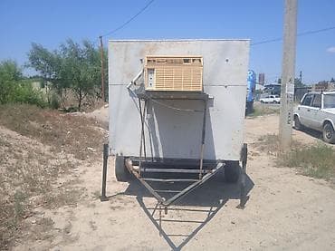 qoşqu yeri: Sərlər üçün daşınan soyuducu qoşqu (kiosk tipli) - Təkərli metal — 4