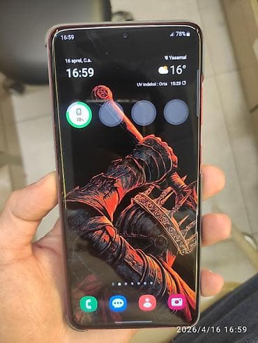 samsung s20 ekran: Samsung Galaxy S20, rəng - Qırmızı — 1