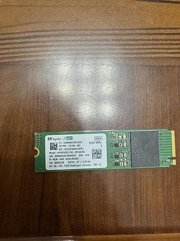 Daxili SSD disk Hynix, 256 GB, M.2, İşlənmiş