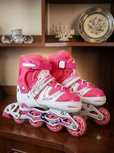 Uşaq üçün tənzimlənən inline konkisürüş patinləri - Brend/model — 1