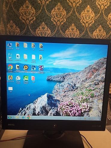 hp pavilion 17: Masaüstü kompüter seti Tərkib: - Sistem bloku - 19" BenQ LCD monitor - — 8