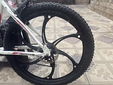 Forever MTB velosiped – 26” - Çərçivə: Forever alüminium, ağ-qırmızı — 5