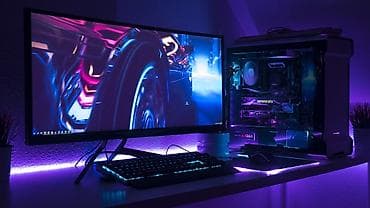pc setup: Oyun və yaradıcılıq üçün tam stolüstü kompüter dəsti Satılır — 1
