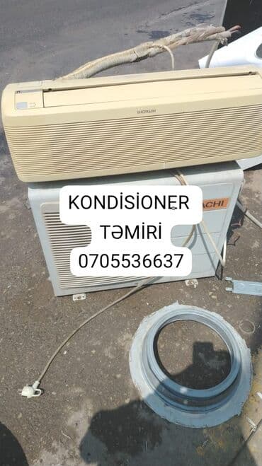 su kondisionerləri: Kondisioner Hitachi, İşlənmiş, 70-80 kv. m, Split sistem, Kredit yoxdur — 1