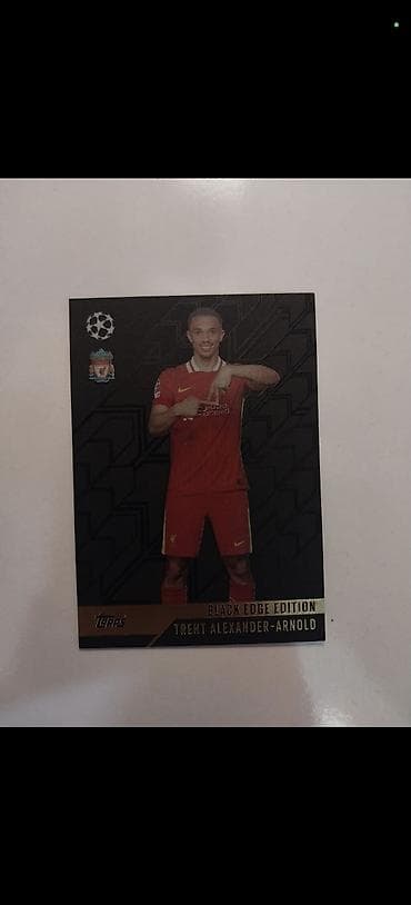 Topps “Black Edge Edition” futbol kolleksiya kartı – Trent — 1