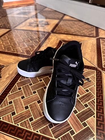 qara ketler: Rəng - Qara Krossovkalar, Puma, Ölçü: 30, Qız üçün — 1