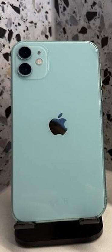 iphon 11 ikinci el: IPhone 11, 128 GB, Yaşıl, Zəmanət, Simsiz şarj, Face ID — 4