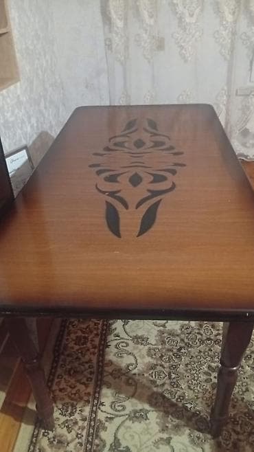 turk qaz peci: Jurnal masası, Yeni, Açılmayan, Dördbucaq masa — 2