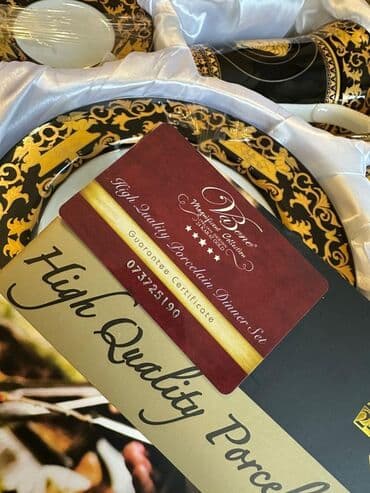 konfet şəkilləri: İtaliya brendi olan Versace istehsali olan serviz desti satilir tam — 10