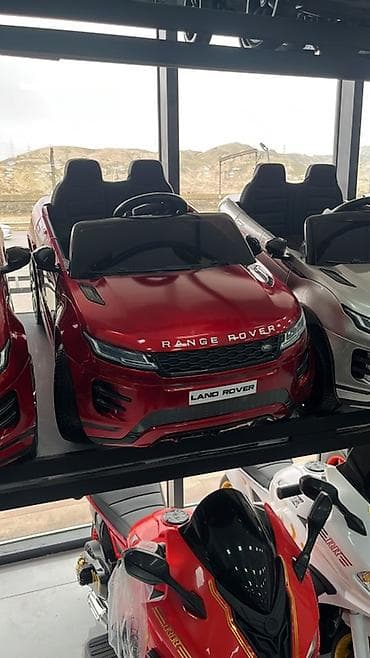 puldu maşın: Uşaq üçün elektrikli miniatür Range Rover (Land Rover) ride-on — 3