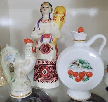 Şamdanlar: Fiqur, rəng - Ağ — 1