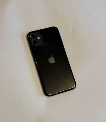 IPhone 11, 64 GB, Qara, Face ID