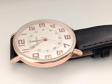 maktaym saatlari: Qol saatı – klassik dizayn - Korpus: qızılı/rose gold tonlarda metal — 7