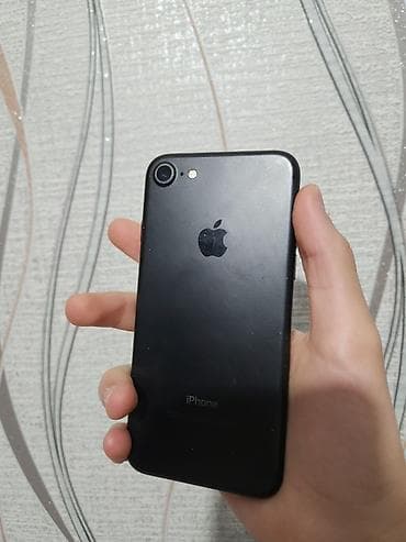 telefin: IPhone 7, Qara, Barmaq izi — 1