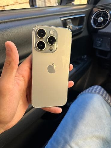 mini 6 ipad: IPhone 15 Pro, 256 GB, Natural Titanium, Face ID — 1