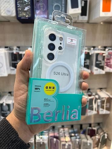 telafonlar: Berlia brendinin şəffaf qoruyucu telefonu qabı – Samsung Galaxy S26 — 1