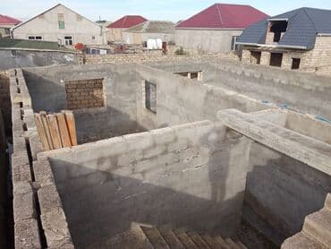 prefabrik ev satılır: Satılır: yarımçıq tikili – 2 mərtəbəli evin karkası - Monolit beton — 9