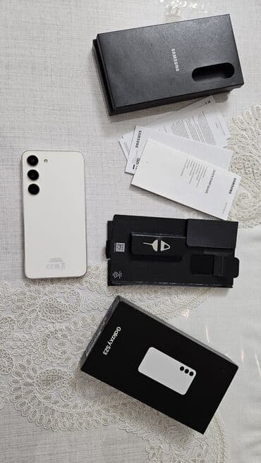 Mobil telefon və aksesuarlar: Samsung Galaxy S23, 256 GB, rəng - Ağ, Simsiz şarj — 7