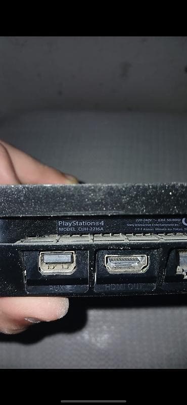 samsung a 55 5g: PlayStation 4 Slim oyun konsolu – model CUH-2216A Komplekt: - PS4 — 3