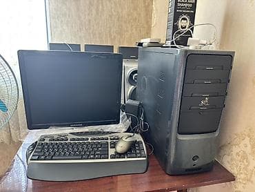 komputer ehtiyat hisseleri: Masaüstü kompüter seti Tərkibi: - Sistem bloku (ATX korpus, ön — 1