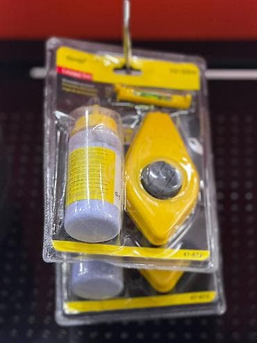 nabor hacar: Sınaq ipi dəsti (chalk line set) - Dəst tərkibi: üçbucaq formalı — 1