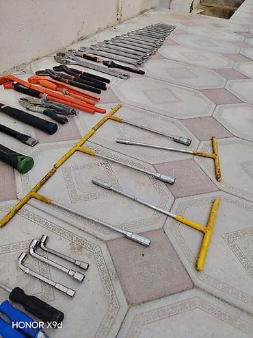 Ручные механические инструменты: Alət dəsti – müxtəlif növlər və ölçülər Mühəndislik, avtomobil və — 7