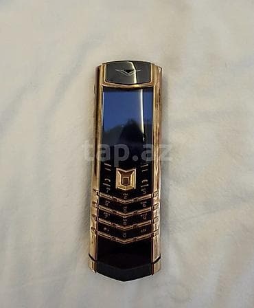 Audio: Vertu Signature Touch, rəng - Qızılı, Düyməli — 2
