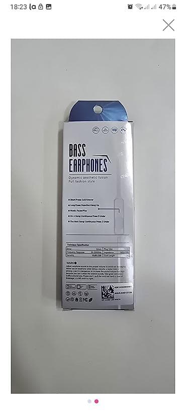 ucuz laptop: Bass Earphones L29 simli qulaqcıq - Qulaqdaxili (in-ear) dizayn, ağ — 2