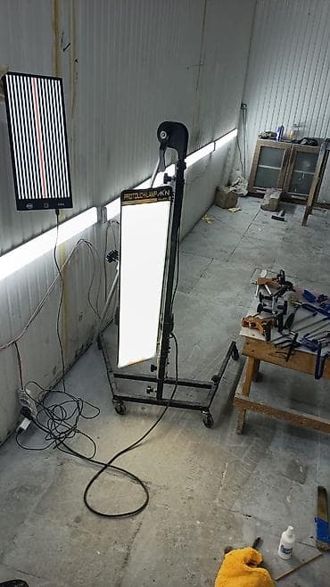 Bezkraska aparatı PDR (boyasız dent düzəltmə) üçün işıq paneli və — 2