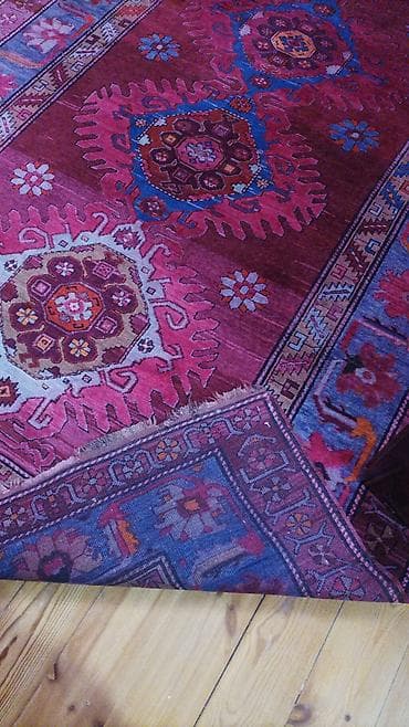 Старинный ковёр, 100 год, Азербайджан, Состояние: Отличное — 2