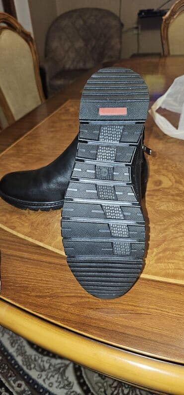 Botinkalar: TERGAN kişi qış botları - Model: qısa şaftlı, iki tərəfli fermuarlı - — 4