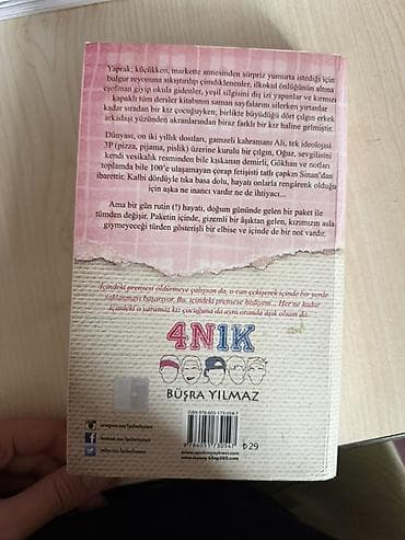 roma: Məhsul: Kitab – “4N1K” Müəllif: Büşra Yılmaz Nəşriyyat: Epsilon — 2