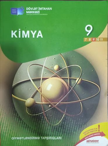 Məhsul: “Kimya – Qiymətləndirmə Tapşırıqları”, 9-cu sinif Nəşriyyat