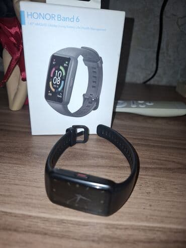 Mətbəx texnikası: İşlənmiş, Smart saat, Honor, Sensor ekran, rəng - Qara — 4