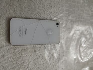 Audio: IPhone 4, 32 GB, Ağ, Qırıq — 2