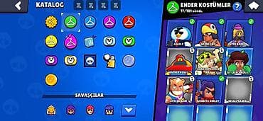 bas gitara: Brawl Stars hesabı – ətraflı məlumat - Kupa: 2535 (maksimum 2539) — 5